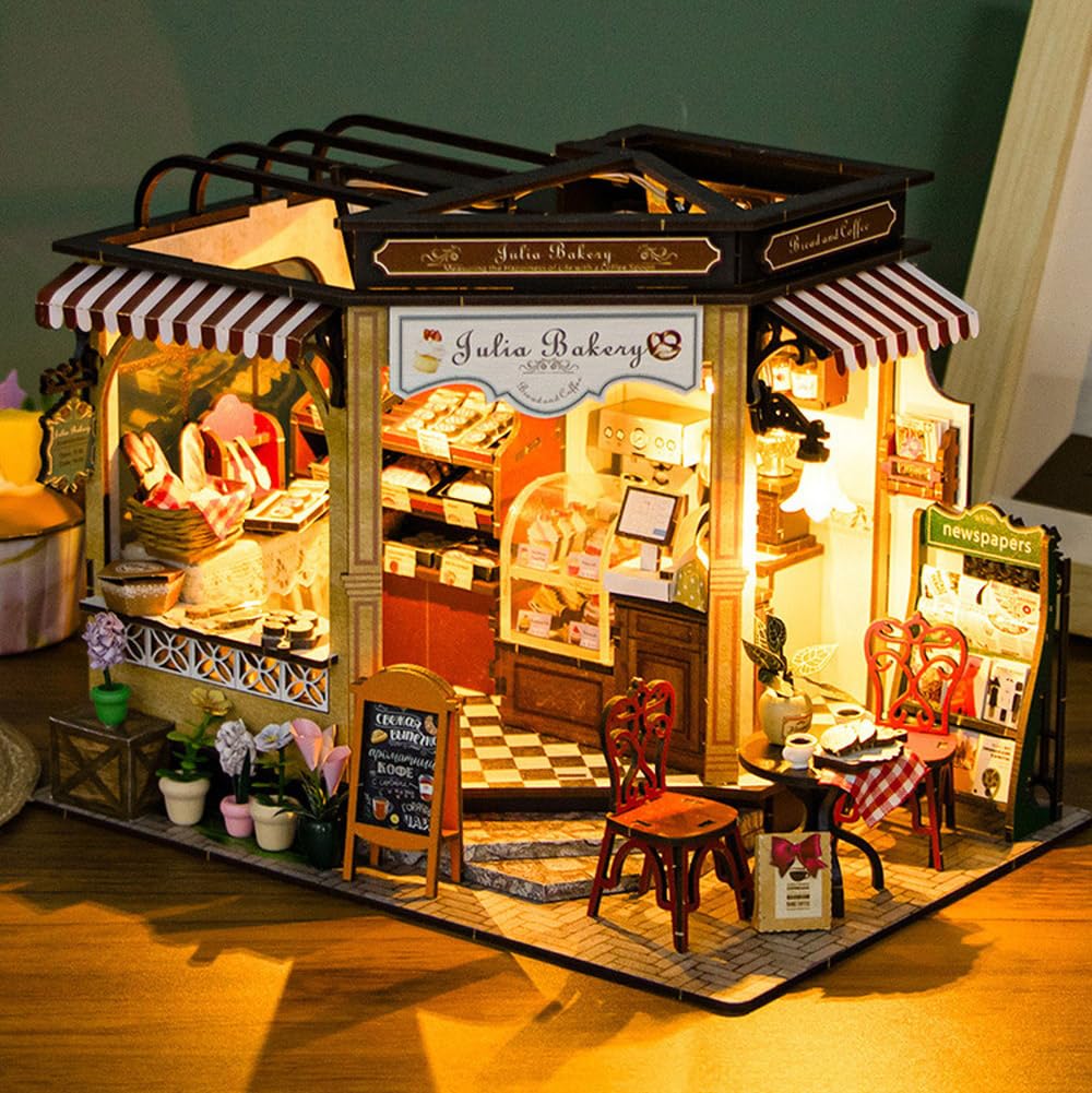 Amazon | moin moin ドールハウス ミニチュア 手作りキット セット